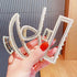 Crystal Metal Hair Claw